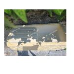 LAVANDINO CON GOCCIOLATOIO E STAFFE IN FERRO - immagine 4