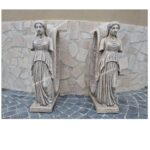 N° 2 CONSOLLE CARIATIDI BASI - CARIATIDE - immagine 2