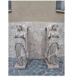 N° 2 CONSOLLE CARIATIDI BASI - CARIATIDE