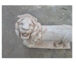 LEONE CON SFERA ALTEZZA 75 CM - immagine 5