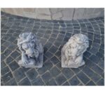 COPPIA DI LEONI CON STEMMA - immagine 10