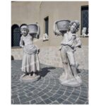 STATUE CONTADINI - COPPIA - immagine 3