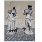 STATUE CONTADINI - COPPIA