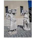 STATUE CONTADINI - COPPIA - immagine 12