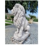 STATUA LEONE DESTRO H 136 CM - immagine 4