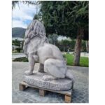 STATUA LEONE DESTRO H 136 CM - immagine 5