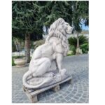 STATUE LEONI H 136 CM - COPPIA - immagine 16