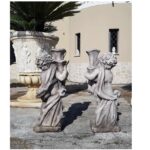 COPPIA LAMPIONI - LAMPIONE - PUTTO - immagine 6