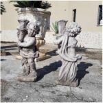 COPPIA LAMPIONI - LAMPIONE - PUTTO - immagine 4