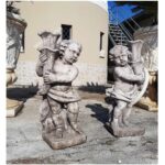 COPPIA LAMPIONI - LAMPIONE - PUTTO - immagine 3