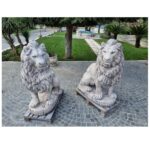 STATUE LEONI H 136 CM - COPPIA - immagine 7
