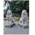 STATUE LEONI H 136 CM - COPPIA