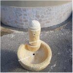 FONTANA A COLONNINA ALTEZZA 70 CM