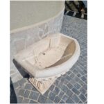 FONTANA LAVANDINO A PARETE ALTEZZA 60 CM - immagine 5