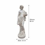 Statua Venere acquaiola altezza 88 cm - immagine 3