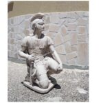 STATUA CENTURIONE ALTEZZA 63 CM - immagine 2