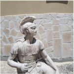 STATUA CENTURIONE ALTEZZA 63 CM - immagine 3