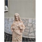 STATUA DEL CUORE DI GESU' ALTEZZA 80 CM - immagine 5