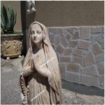 STATUA MADONNA DI LOURDES ALTEZZA 80 CM - immagine 2