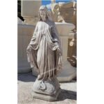 STATUA DELLA MADONNA IMMACOLATA ALTEZZA 52 CM - immagine 2