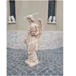 STATUA ANGELO IN PIEDI ALTEZZA 105 CM - immagine 6