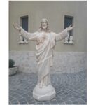 STATUA DEL CUORE DI GESU' ALTEZZA 130 CM