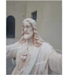 STATUA DEL CUORE DI GESU' ALTEZZA 130 CM - immagine 6