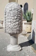 CUPOLA CON BASE PER STATUE ALTE FINO A 65 CM - immagine 4