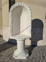 CUPOLA CON BASE PER STATUE ALTE FINO A 65 CM - immagine 2