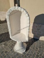 CUPOLA CON BASE PER STATUE ALTE FINO A 65 CM - immagine 3