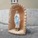 CUPOLA CON STATUA DELLA MADONNA DI LOURDES ALTEZZA 86 CM - immagine 3