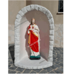 CUPOLA CON STATUA DEL CUORE DI GESU' ALTEZZA 86 CM