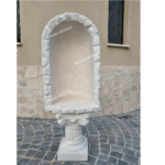CUPOLA CON BASE PER STATUE ALTE FINO A 54 CM