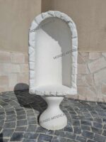 CUPOLA CON BASE PER STATUE ALTE FINO A 54 CM - immagine 3