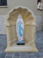 CUPOLA CON STATUA DELLA MADONNA DI LOURDES ALTEZZA 65 CM - immagine 2