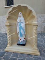 CUPOLA CON STATUA DELLA MADONNA DI LOURDES ALTEZZA 65 CM - immagine 3