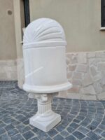 CUPOLA CON BASE CON STATUA DELLA MADONNA DI LOURDES - immagine 5