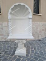 CUPOLA CON BASE PER STATUE ALTE FINO A 50 CM - immagine 2