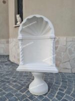 CUPOLA CON BASE PER STATUE ALTE FINO A 50 CM - immagine 3