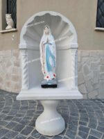 CUPOLA CON BASE CON STATUA DELLA MADONNA DI LOURDES - immagine 2
