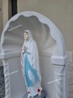 CUPOLA CON BASE CON STATUA DELLA MADONNA DI LOURDES - immagine 3