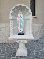 CUPOLA CON BASE CON STATUA DELLA MADONNA DI LOURDES - immagine 2