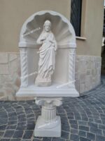 CUPOLA CON BASE CON STATUA DEL CUORE DI GESù - immagine 2