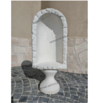 CUPOLA CON BASE PER STATUE ALTE FINO A 54 CM