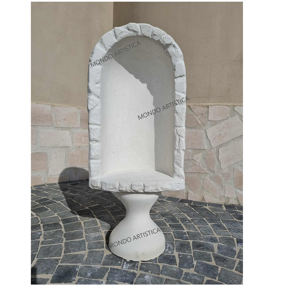 aaaa CUPOLA CON BASE PER STATUE ALTE FINO A 54 CM - immagine 1