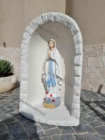 CUPOLA CON STATUA DELLA MADONNA DI LOURDES ALTEZZA 86 CM - immagine 4