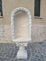 CUPOLA CON BASE PER STATUE ALTE FINO A 54 CM - immagine 2