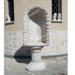 CUPOLA CON BASE PER STATUE ALTE FINO A 65 CM
