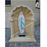 CUPOLA CON STATUA DELLA MADONNA DI LOURDES ALTEZZA 65 CM