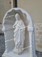 CUPOLA CON BASE CON STATUA DEL CUORE DI GESù - immagine 4